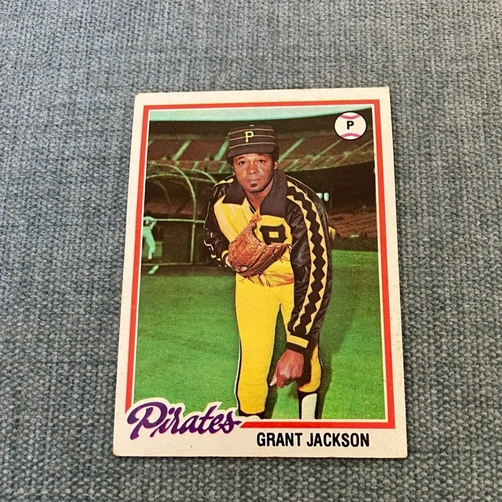 1978 Topps Pittsburgh Pirates Baseball Card Trading Card